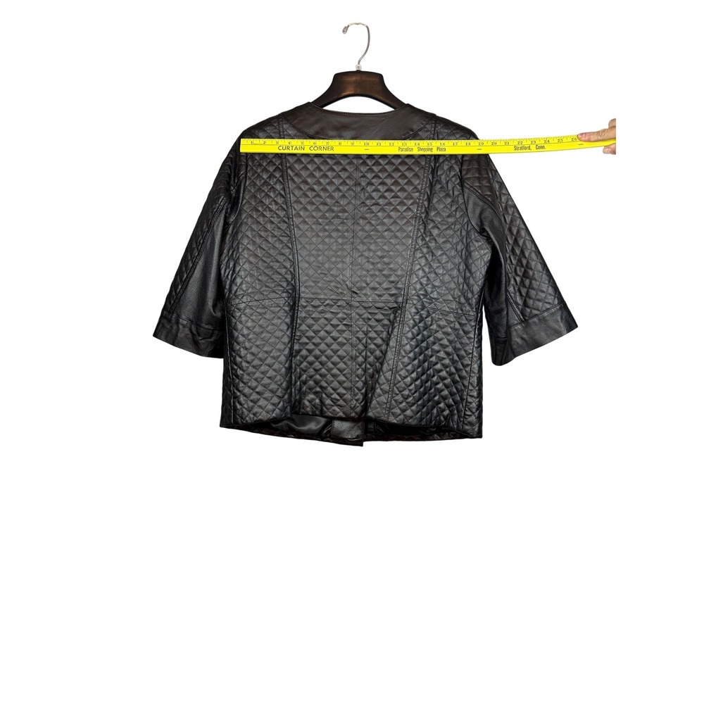 Terry Lewis Classic Luxuries Quilted Leather Jacket - Picture 6 of 7
